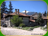 Bansko, the town center