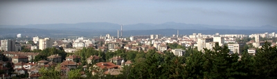 Kazanluk, panorama view Kazanluk, panorama view