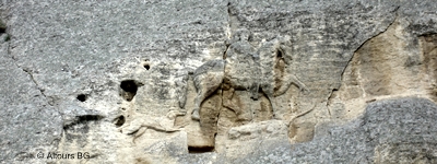 Madara national historical and archaeological reserve, Madara Horseman rock relief (UNESCO site)