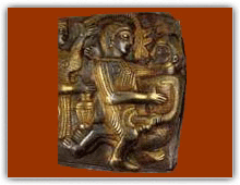Silver plaque from the Letnitsa treasure (400 - 350 BC)