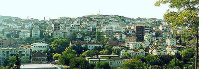 Sandanski - panoramic view